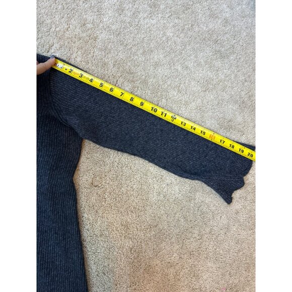 Madewell Dark Gray Turtleneck Sweater Dress - Picture 9 of 9